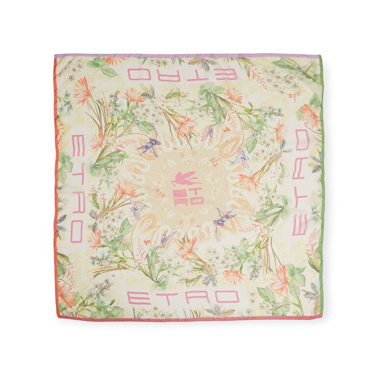 Scarf Etro Hummingbirda