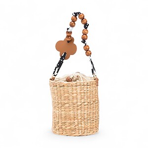 Bag Rattan Beadbucket A