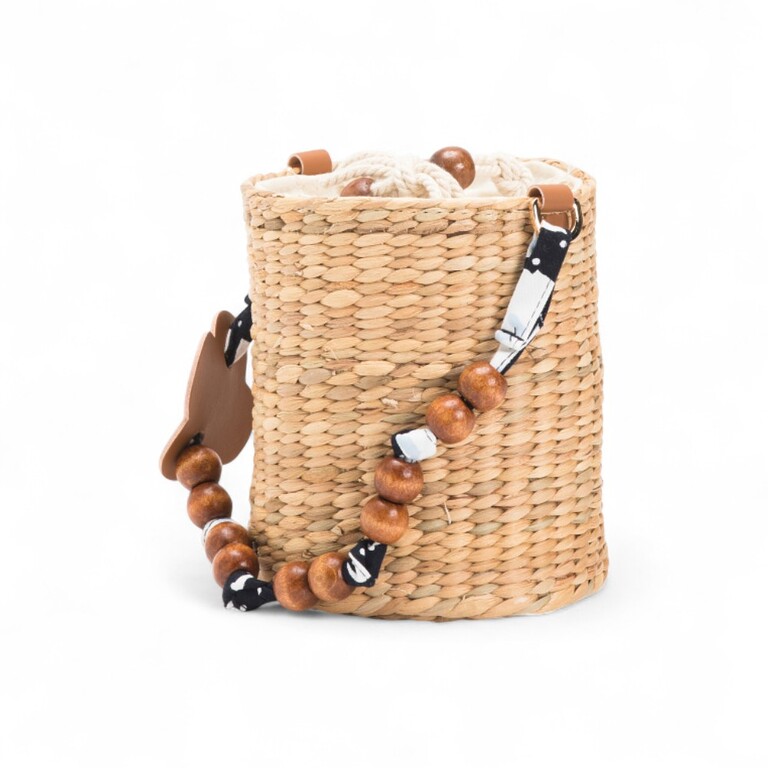 Bag Rattan Beadbucket B