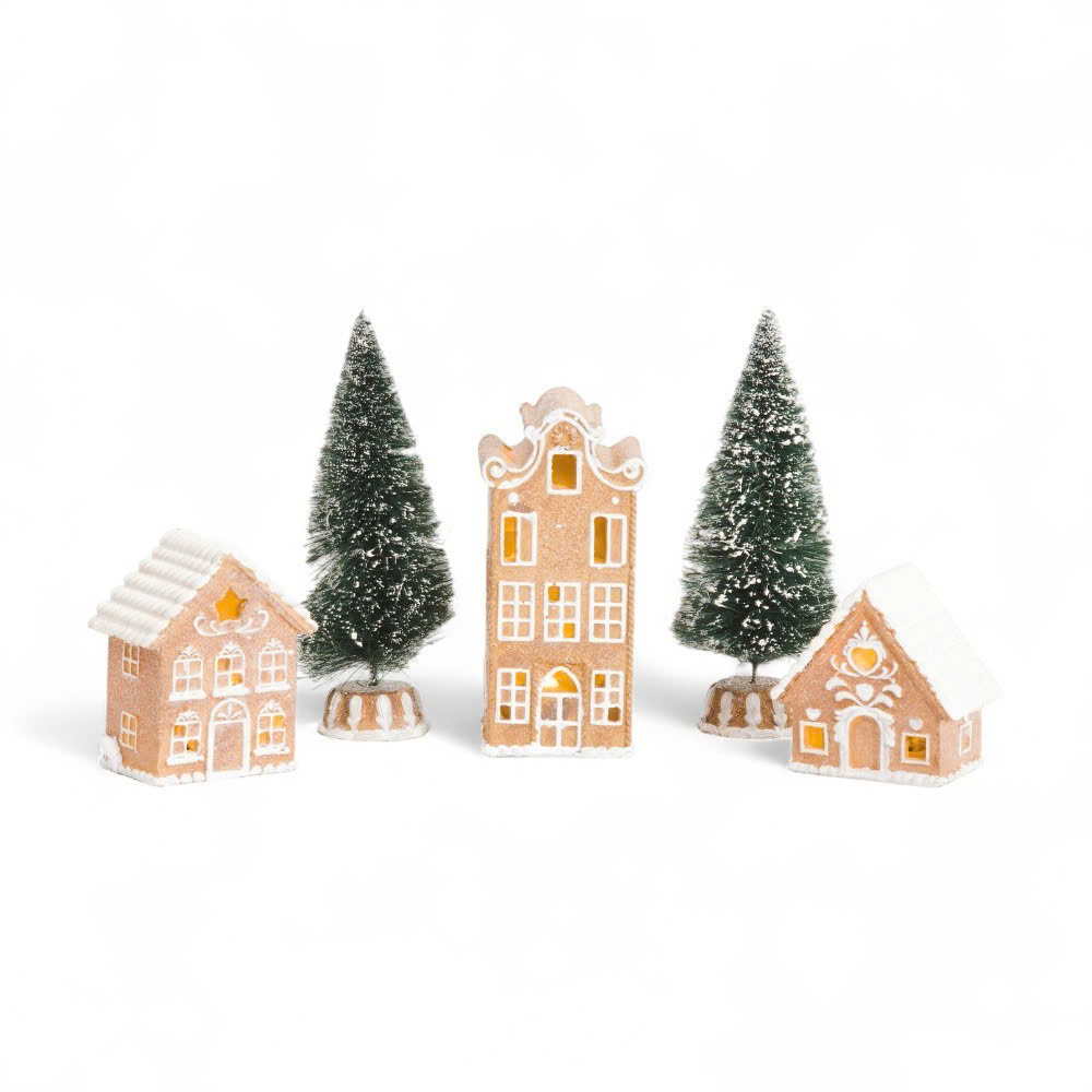 Decor Ggbhousetree 5pc Decor Ggbhousetree 5pc