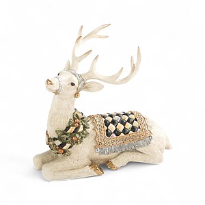 Mackenzie-Childs Resting Reindeer Christmas Table Decor