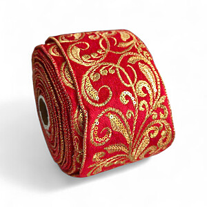 Rib Red Emb A