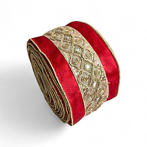 Rib Red Embd A
