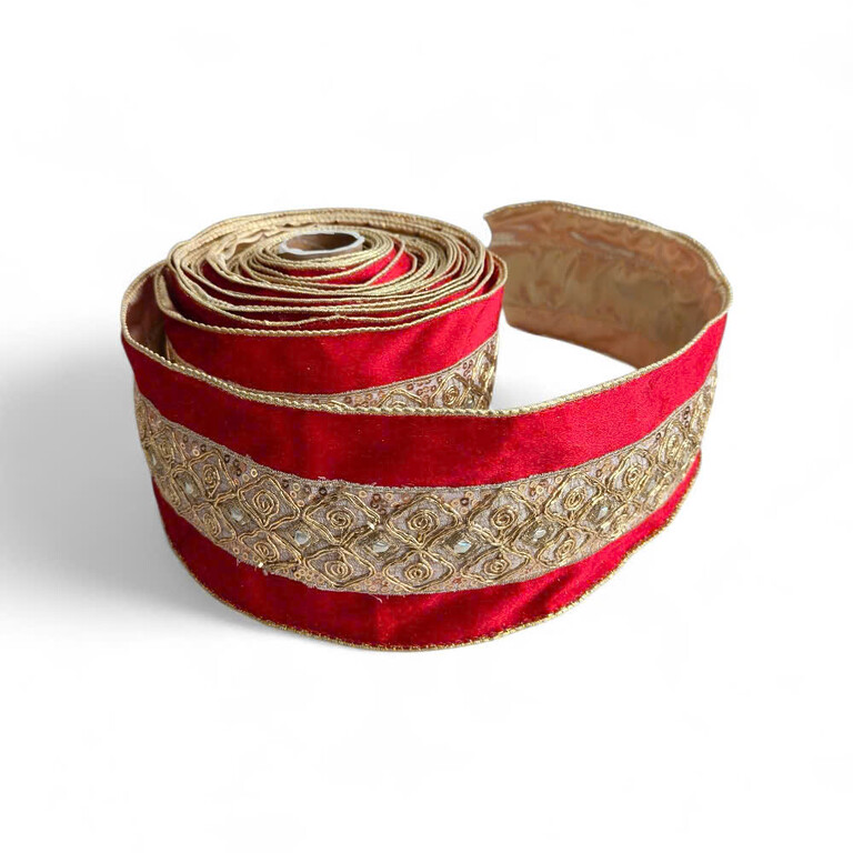 Rib Red Embd B