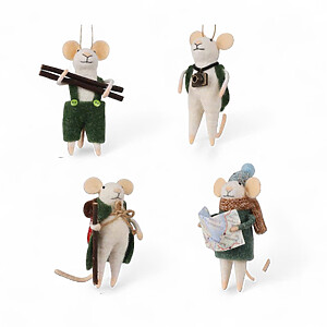 Orn Touristmice Set4 Orn Touristmice Set4