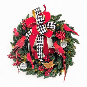 Wreath Mkzchildsred Wreath Mkzchildsred
