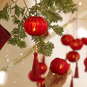 Charm Lit Lantern Rnd Charm Lit Lantern Rnd