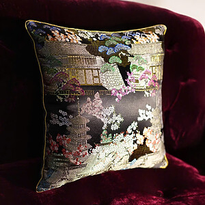 Cush Brocade Courtyardblk Cush Brocade Courtyardblk