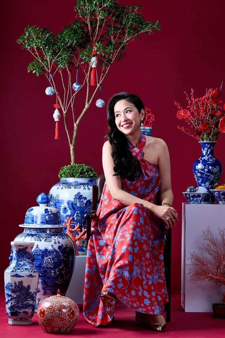 MASTER-CORALCHINOISERIE-18 (1) Blue White Chinoiserie Ginger Jar Hand-painted Water Town 64cm