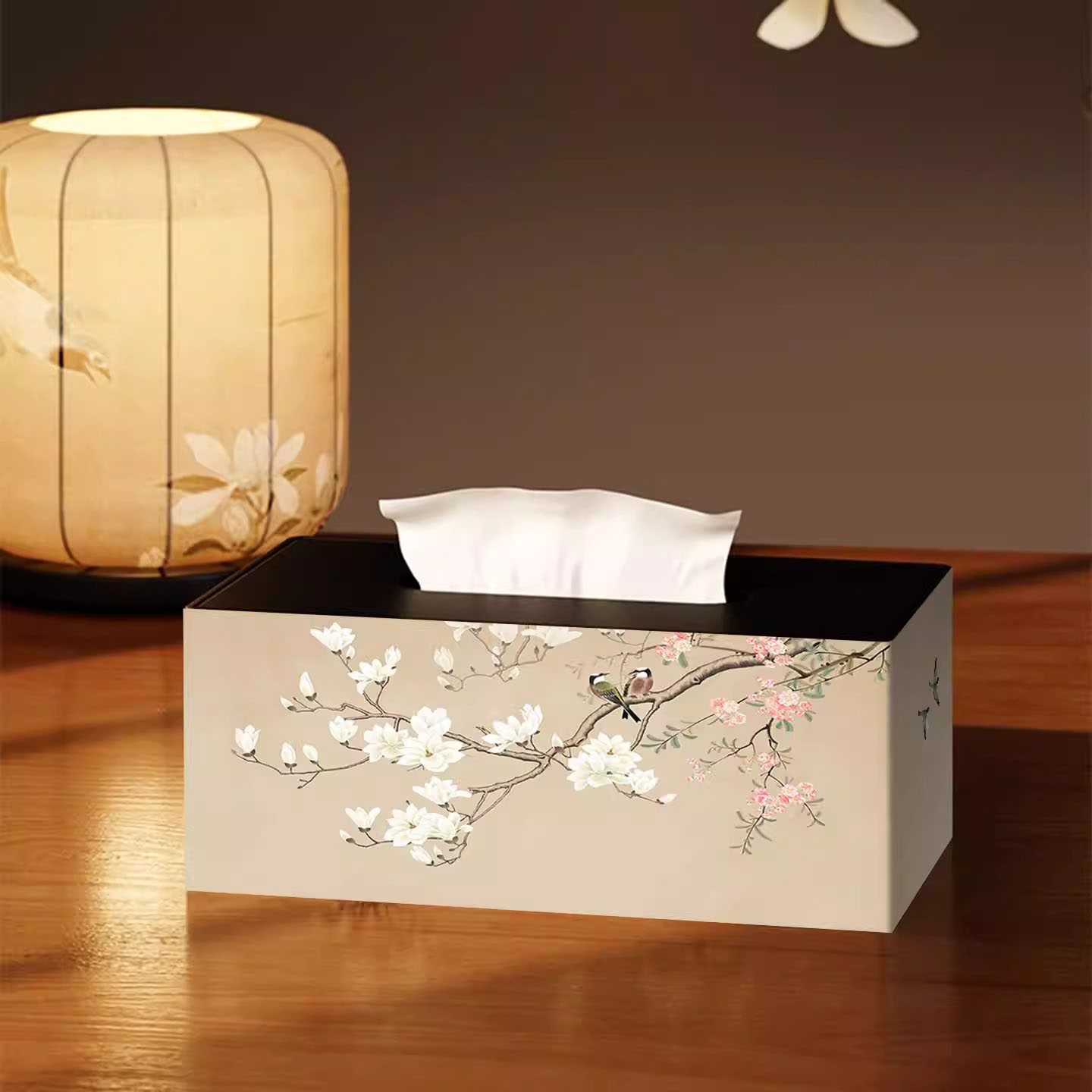 Tissuebox Springflowers Tissuebox Springflowers