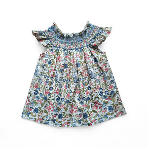 Top Lmc Smockedfloral Top Lmc Smockedfloral