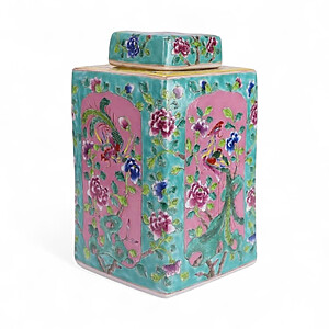 Vase Famrose Squarelid Vase Famrose Squarelid