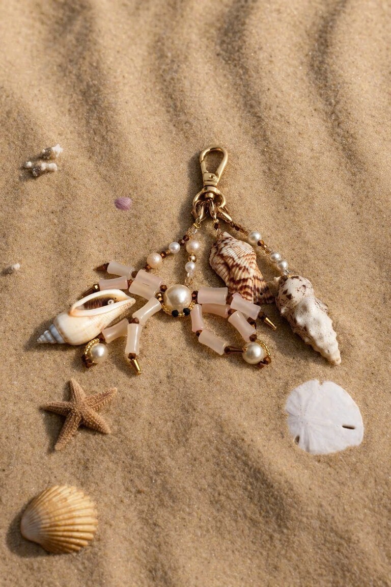 Charm Crab Shell B Charm Crab Shell B