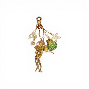 Charm Jellyfish Gol A Charm Jellyfish Gol A