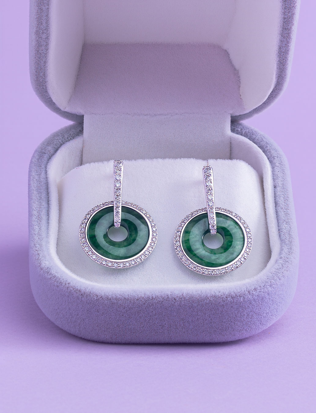 Earr Atelier Floatinggreen B Earr Atelier Floatinggreen B