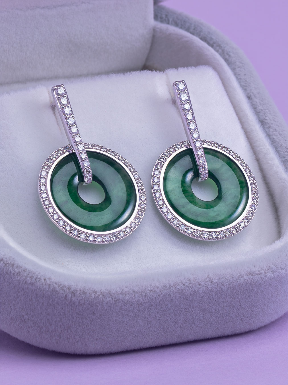 Earr Atelier Floatinggreen C Earr Atelier Floatinggreen C