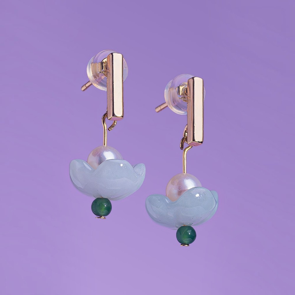 Earr Everyday Pearllotus Earr Everyday Pearllotus